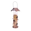 Bliss Outdoors 6-Port Bird Feeder filled with bird seed.