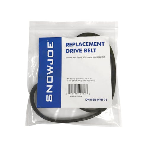 Packaging for the snow blower drive belt.