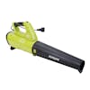 Angled view of the Sun Joe 8.5-amp Turbine Jet Electric Leaf Blower.