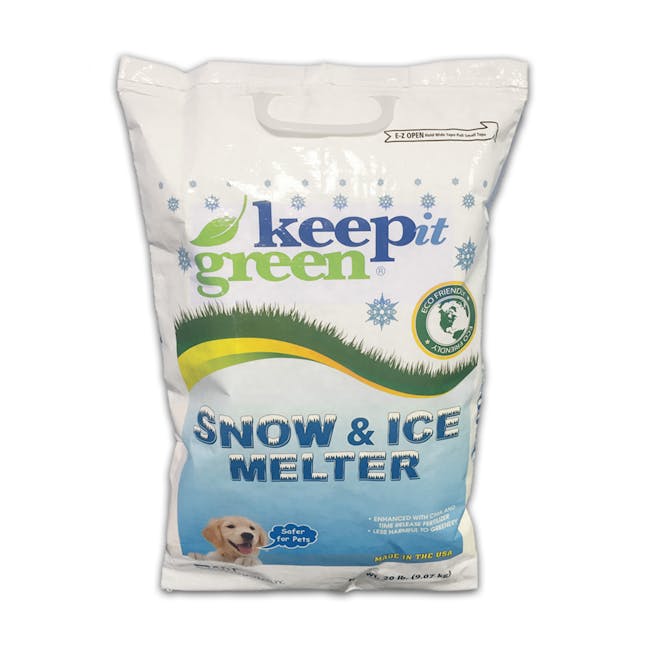 20-pound Keep it Green Pet-Friendly Ice Melt.