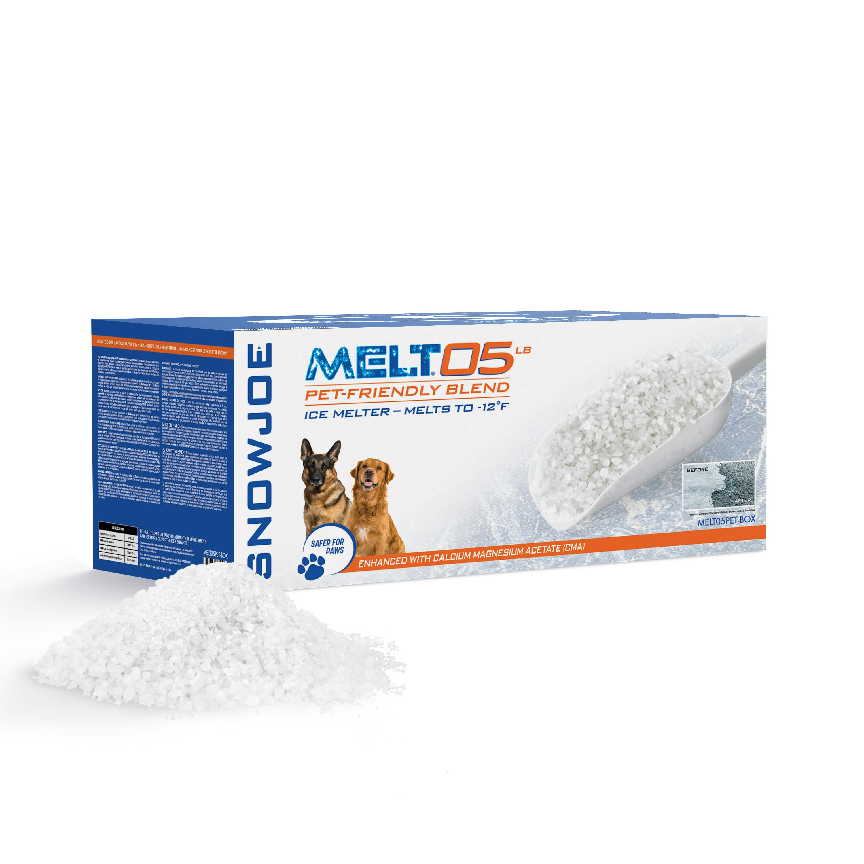 Snow Joe® Environment Friendly Sodium Chloride, Magnesium Chloride Ice Melt  - 30 lb Box with Scoop at Menards®