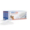 Snow Joe 5-pound box of Pet-Safer Premium Ice Melt with a pile of melt in front of the box.