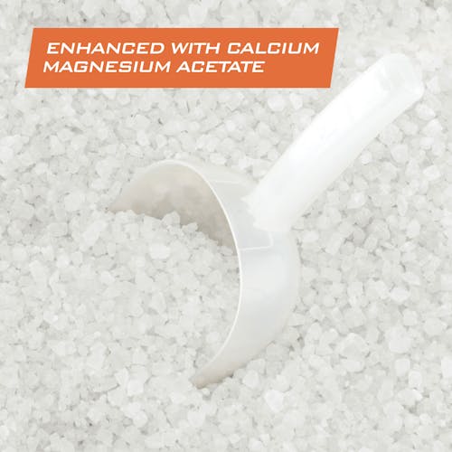 Enhanced with calcium magnesium acetate.