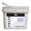 Snow Joe 25-pound bucket of Calcium Chloride Crystals Ice Melter.