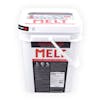 Snow Joe 25-pound bucket of Calcium Chloride Pellets Professional Strength Ice Melter.
