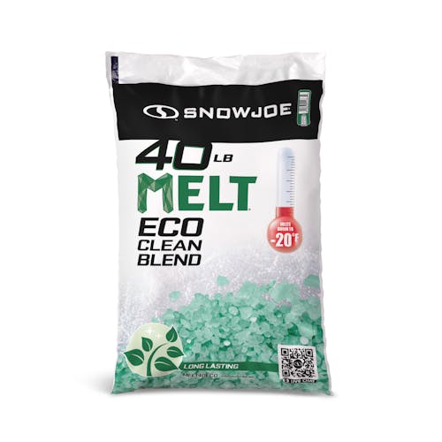 Snow Joe 40LB ice melt eco blend package