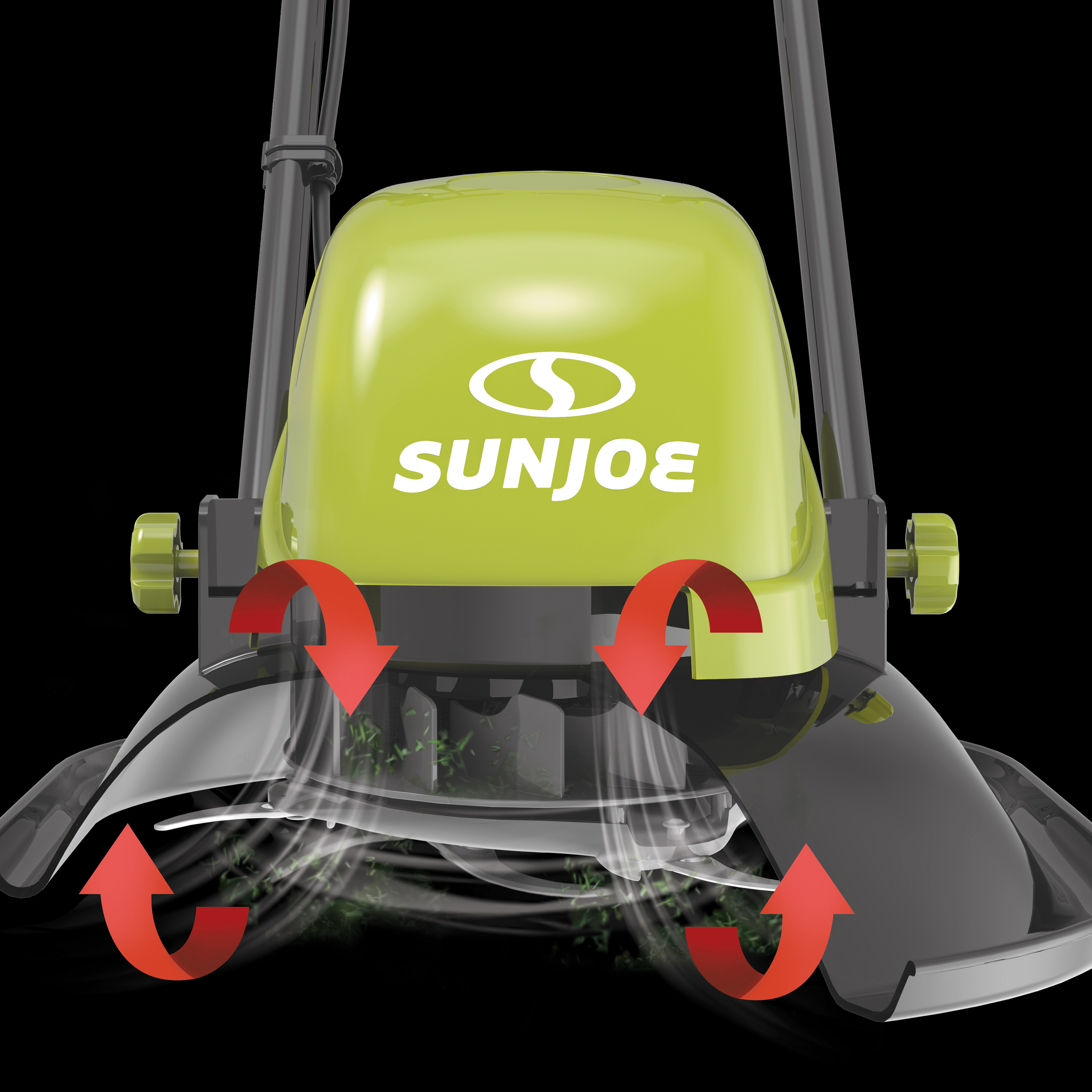 Electric best sale hover mower