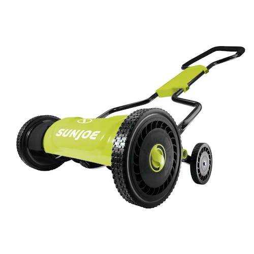 Sun Joe 18-inch Silent Push Reel Lawn Mower.