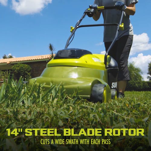 Sun Joe MJ24C-14 24-Volt* IONMAX Cordless Brushless Lawn Mower Kit
