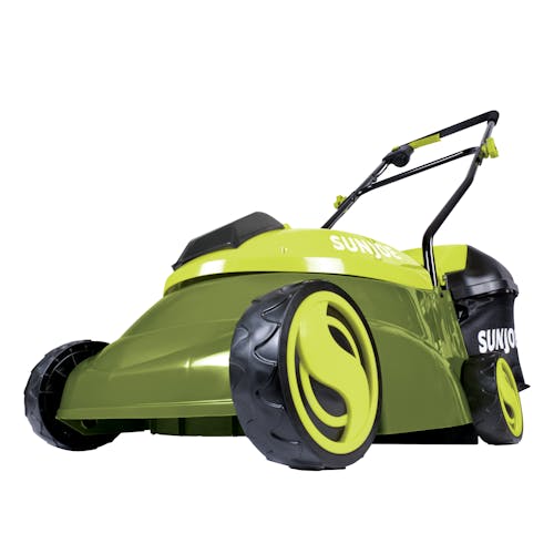 WORLDS CHEAPEST - $129.99 - LAWN MOWER BATTERY POWERED Sun Joe MJ401C WORKS  AMAZING! MOST AFFORDABLE 