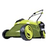 Sun Joe 28-volt 4-amp 14-inch Cordless Lawn Mower.