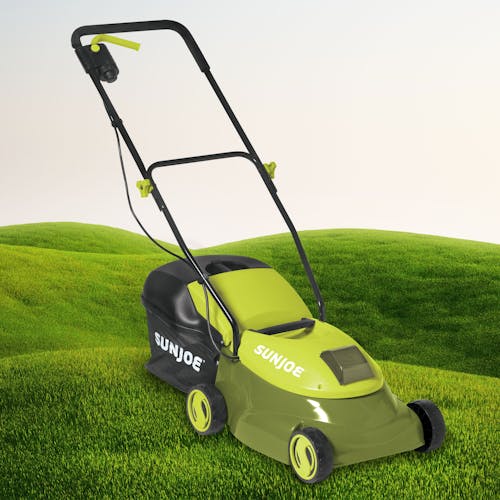 sun joe mj401c 28 volt 14 inch cordless lawn mower