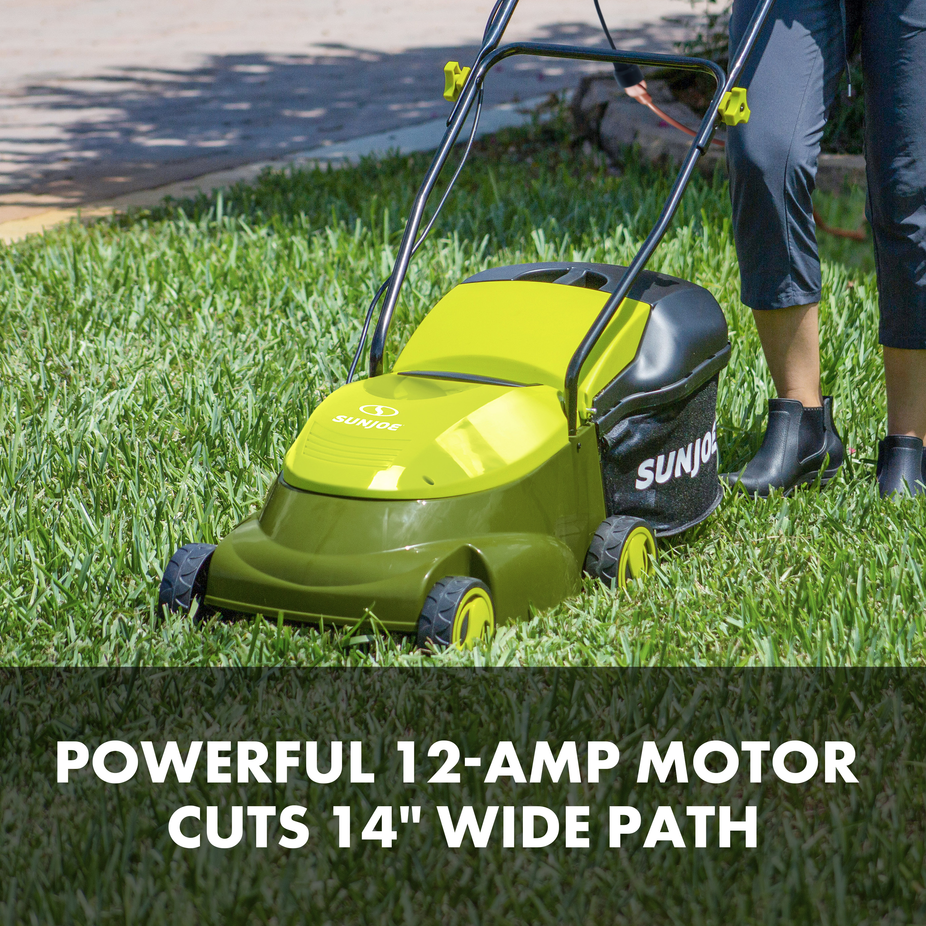 Sun joe electric cheap reel mower review