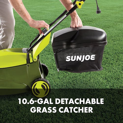 Detachable grass catcher for Sun Joe Electric Lawn Mower