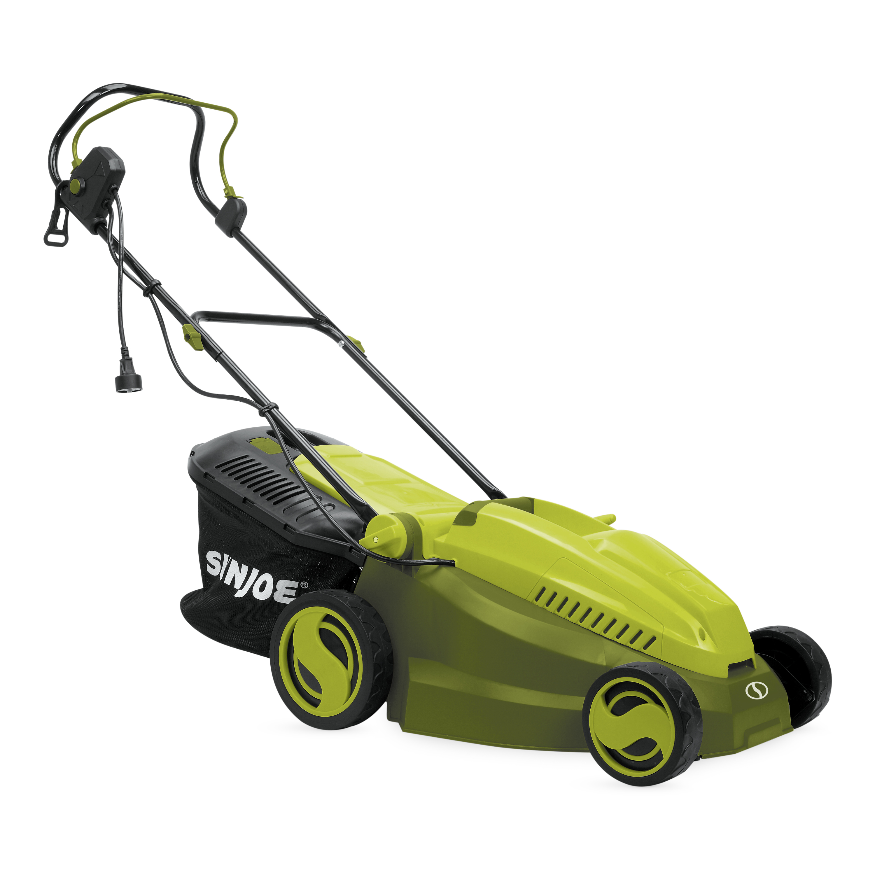 Sun joe best sale lawn mower cordless