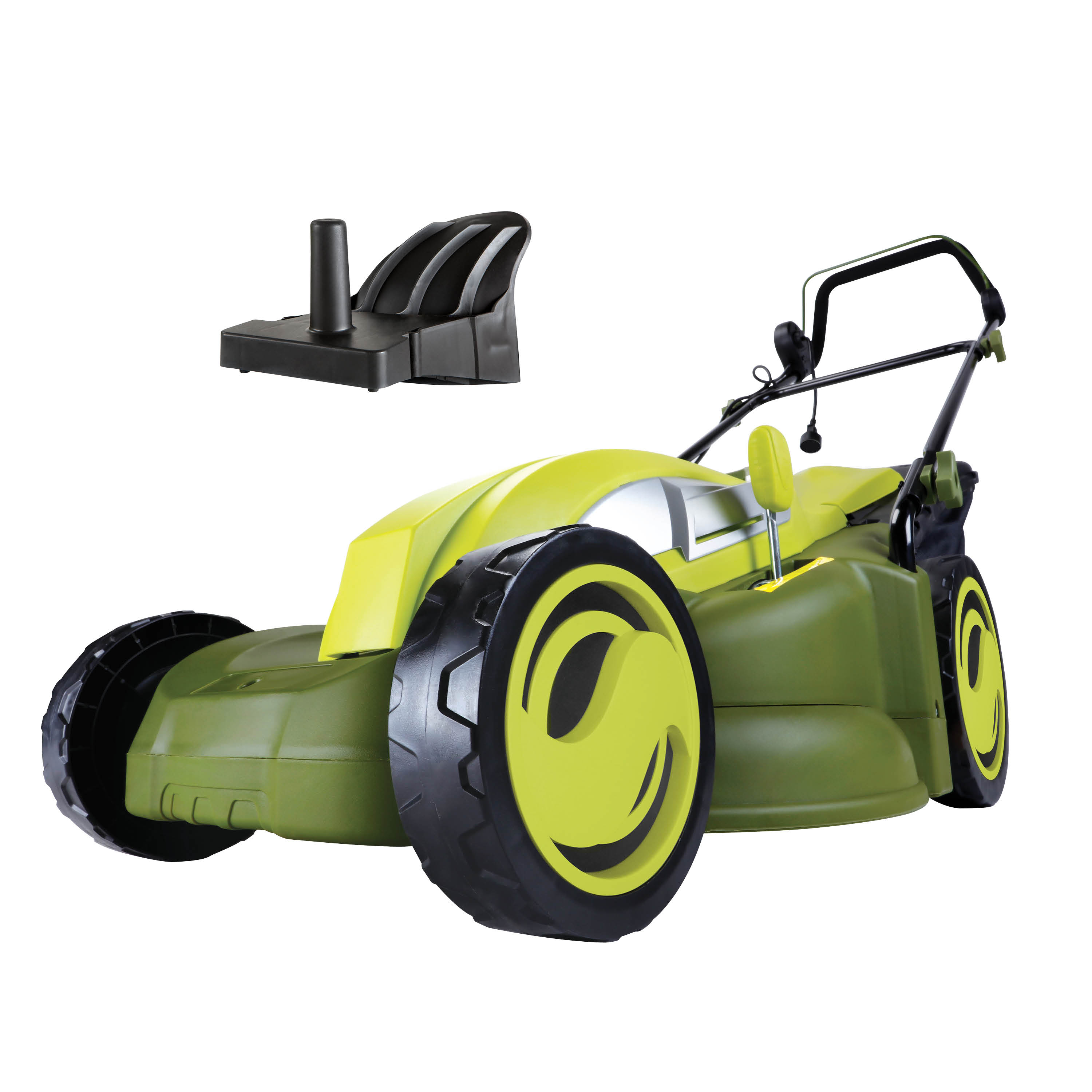 Electric lawn best sale mower mulcher