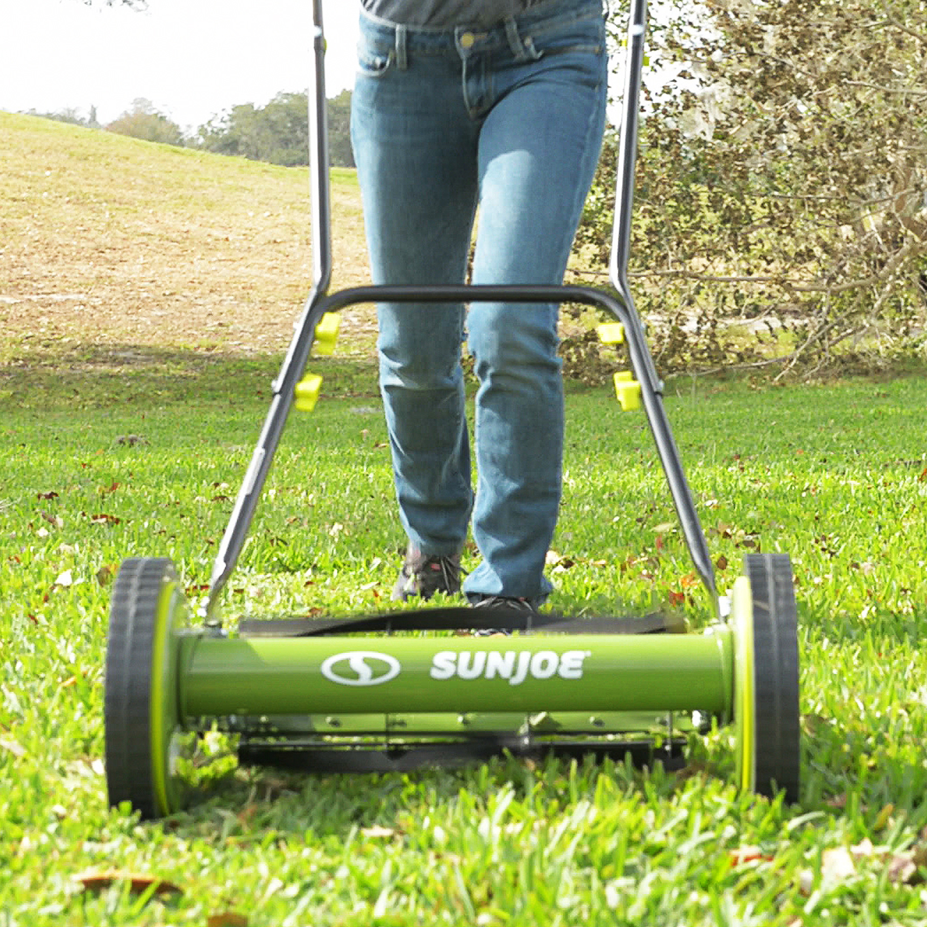 Sun joe best sale lawn mower manual