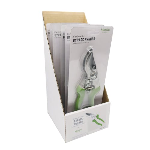 Packaging for the Martha Stewart Carbon Steel Bypass Pruners.