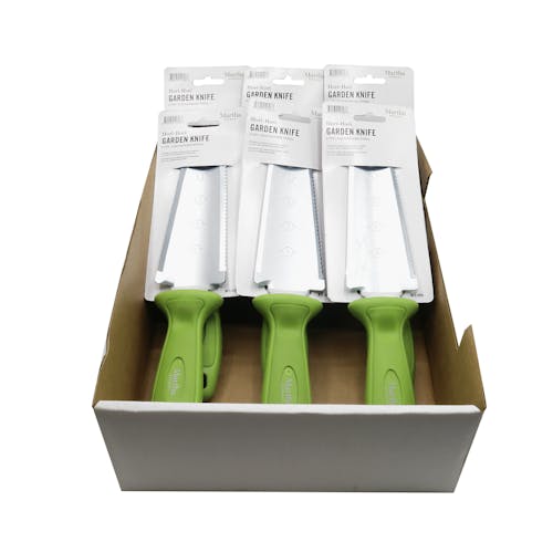 Packaging for the Martha Stewart Hori-Hori Garden Knife