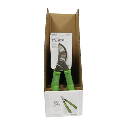 Packaging for the Martha Stewart Mini Handheld Bypass Lopper.