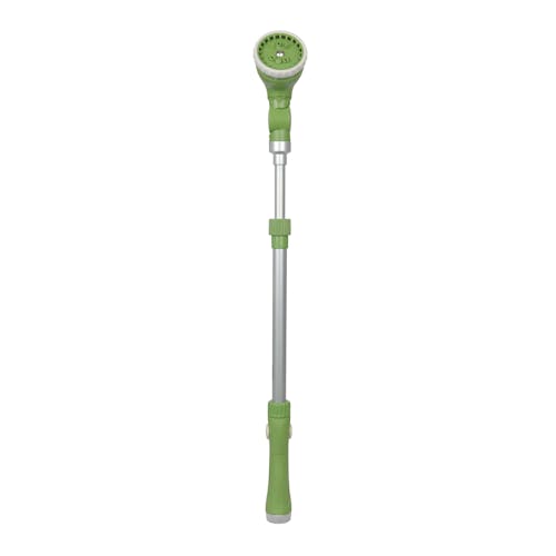 Front view of the Martha Stewart 10-pattern Telescoping Watering Wand.