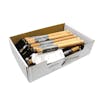Packaging for the Martha Stewart Wood Handle Garden Scythe.