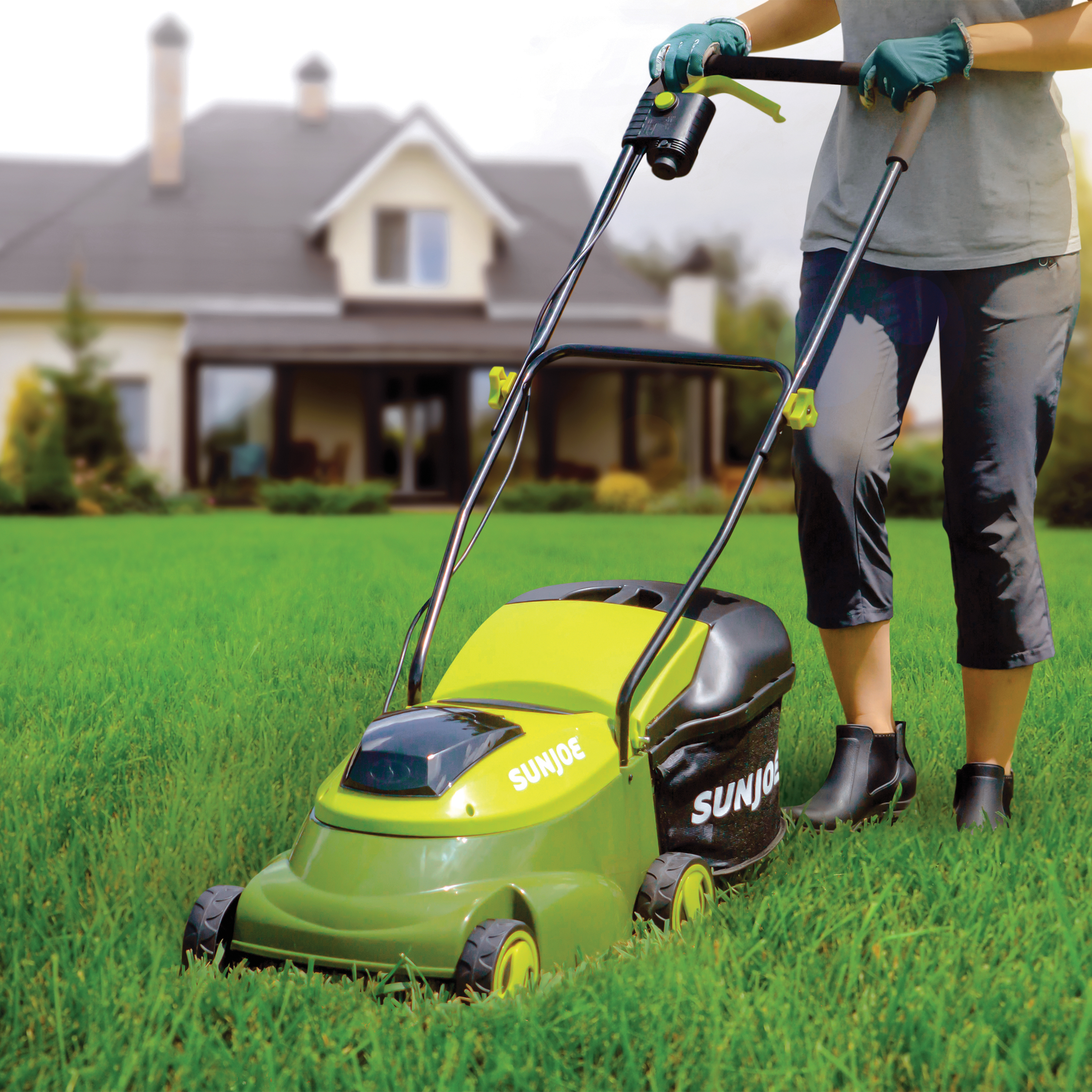 24 inch best sale walk behind mower