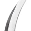 Close-up of the serrations on the blade of the Nisaku 6-inch Japanese Stainless Steel Saw Tooth Sickle.
