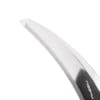 Close-up of the tip on the Nisaku 6-inch Japanese Stainless Steel Saw Tooth Sickle.