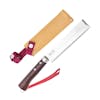Nisaku Takenata Limited Edition 6.5-inch Japanese Stainless Steel Hatchet with blade cover.