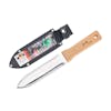 Niasku Ryohbagata 7.25-inch Japanese Stainless Steel Weeding Knife with blade sheath.