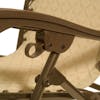 Close-up of the O-ring locking mechanism on the 26-inch Sand Diamond Zero Gravity Chair.