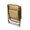 Folded 26-inch Sand Diamond Zero Gravity Chair.