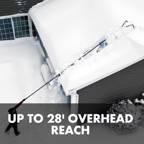 Up to 28 feet of overhead reach.
