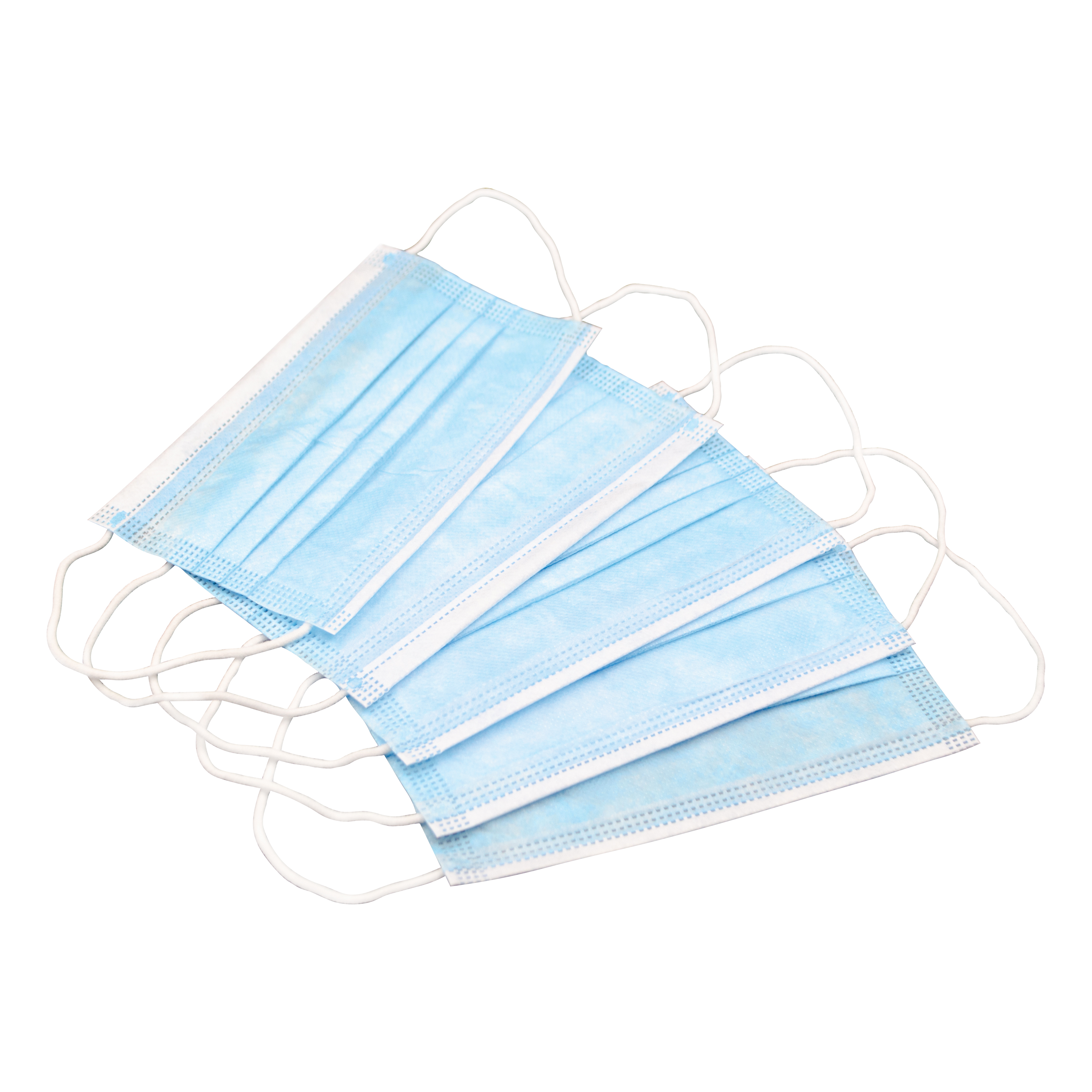 SupplyAID RRS-DFM-50PK Disposable Face Masks | 50 Count | 3-