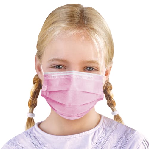 3 Layer Kid Sized Disposable Face Mask