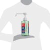 Actual size depiction of the 8-ounce hand sanitizer spray, which can fit in one hand.