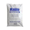 50-pound bag of Halite Rock Salt Ice Melt.