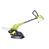 Angled view of the Sun Joe 4.5-amp 11.5-inch Electric 2-in-1 Stringless Grass Trimmer and Edger.