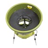 Top-angled view of the Sun Joe 13-amp Electric Leaf Mulcher and Shredder.