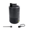 Sun Joe black non-toxic UV Indoor Insect Trap plus a power cable and cleaning brush.