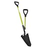 Sun Joe 9-inch Shovelution Strain-Reducing Spear Head Digging Garden Shovel.
