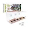 Sun Joe Outdoor Window Bird Feeder with packaging.