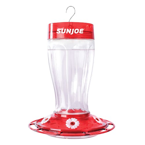 Sun Joe 40-ounce Wild Humming Bird Buffet Glass Feeder.