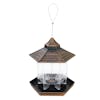 Sun Joe bronze hexagonal Wild Bird Hanging Feeder.