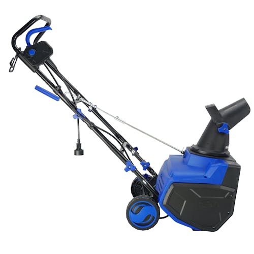 Right-side view of the Snow Joe-amp 18-inch electric single-stage snow thrower.