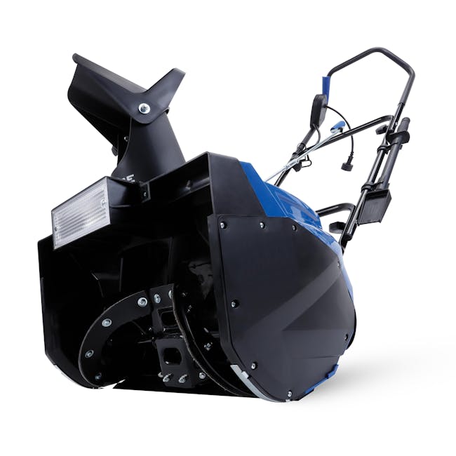 Snow Joe 15-amp 18-inch electric single-stage snow thrower.