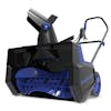Snow Joe 14-amp 21-inch Electric single-stage snow blower with plastic blades.