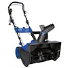 Left-angled view of the Snow Joe 15-amp 21-inch electric single stage snow blower.