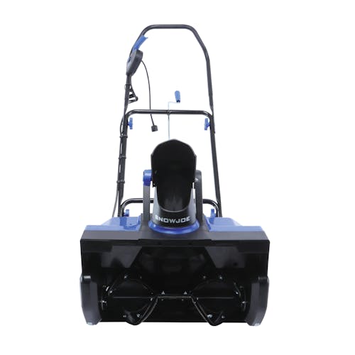 Front view of the Snow Joe 14.5-amp 22-inch electric snow thrower.